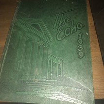 Sanger Union High School 1939 The Echo Yearbook by Sanger High School  Sanger CA - £35.87 GBP
