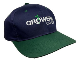 Growers CO-OP Hat Cap Snap Back Total Farm Solution White Logo Headliner Mens - £15.81 GBP