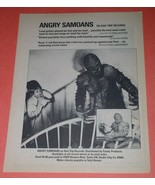 Angry Samoans Creem Magazine Photo Clipping Vintage 1982 - $20.75 CAD