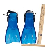 U.S. Divers Rip Fin Blue Flippers - Kids Size S/M 9-13 - Adjustable - $12.00