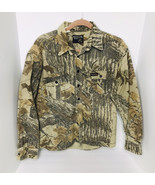 Vintage Rattlers Brand Realtree Camo Long Sleeve Chamois Hunting Shirt M... - £25.95 GBP