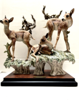 Giuseppe Armani - Early Days - Florence  Capodimonte Wildlife Deer Figurine 1986 - £702.13 GBP