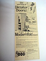 1953 Ad Lifetime Modernfold Doors, Raymond Mfg. Co., Ltd., Montreal - $8.99