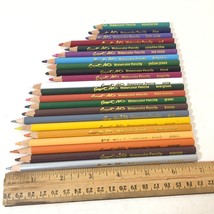 Lot Of 22 Used Sargent Watercolor Pencils Various Sizes &amp; Colours Art Supplies - £14.18 GBP