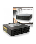 Icy Dock MB996SP-6SB TOUGHARMOR MB996SP-6SB METAL 6X SATA 2.5 MOBILE RACK - $6,013.12 MXN