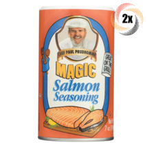 2x Shakers Chef Paul Prudhomme Magic Salmon Flavor Seasoning | 7oz - £15.72 GBP