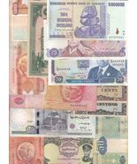 World Banknotes, Lot of 12, Mixed Collection, WBN-162 - $33.65