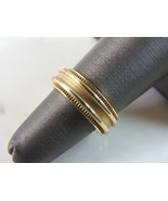 Vintage Estate 14K Yellow Gold Wedding Band Ring, 8.2g E3408 - €859,74 EUR