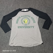 PINK Victoria Secret Shirt Women XS Gray North Dakota State University Bison - £10.44 GBP