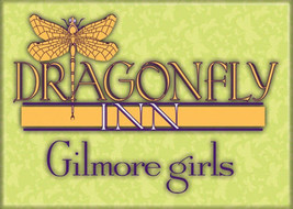 Lukes Gilmore Girls TV Series Dragonfly Inn Logo Refrigerator Magnet NEW... - $3.99