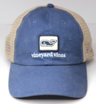 Vineyard Vines Blue Whale Trucker Hat Cap Adjustable Strap Back Preppy - £8.92 GBP
