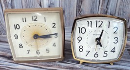 Vintage Westclox Wind-Up Alarm Clocks - READ! - £7.61 GBP