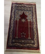 Prayer Rug Maroon, Beige, Blue Traditional - $27.08 CAD