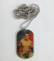 2011 Topps WWE Dog Tag The Miz #7 Of 24 - £4.34 GBP