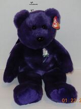 Vintage Ty Princess The Bear 12" Beanie Buddy plush toy princess Diana - $8.88