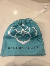 KENDRA SCOTT GIFT BAG Jewelry DUST BAG w/Drawstring 5&quot; by 5&quot; - $4.56