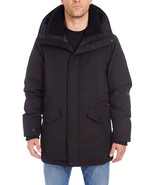 Vince Camuto Men&#39;s Parka With Sherpa Lined Hood Trim Jacket Black-2XL - $137.03 CAD