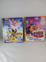 Paw Patrol Little Golden Books “ Puppy Birthday to You! ”&amp; “ Mighty Pup ... - $4.50