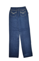 Vintage Bon Jour Jeans Womens 12 Dark Wash Denim Straight Leg y2k Retro ... - £27.34 GBP