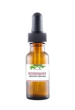 Rosemary Essential Oil. Therapeutic Grade 100% Oil in a 15 ml Amber Glass Droppe - $10.97