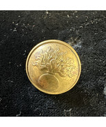 19th C. French Artillery 1 Piece Bird Cage Shank Original Uniform Button - $18.81