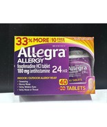 Allegra 24Hr Allergy Relief Tablets 180mg - 40ct. - Non-Drowsy Exp. 11/2025 - $23.00 CAD