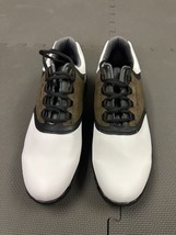FootJoy GreenJoys Men&#39;s Saddle Golf Shoes Size 13 M White Tan 45516 - $55.99