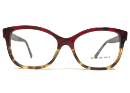 Burberry Eyeglasses Frames B2252 3635 Brown Black Red Tortoise Cat Eye 5... - £80.51 GBP