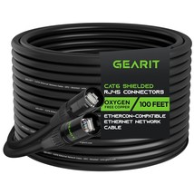 GearIT CAT6 Ethernet Cable, EtherCON-Compatible (100 Feet) RJ45 Connecto... - $132.99