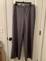 A New Day Women&#39;s Gray Dress Pants Slacks w/Pockets Size 12 Long - £35.86 GBP