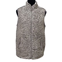 Thread &amp; Supply Sherpa Vest Full Zip Womens Size Medium - $18.99