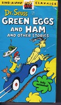 Dr Seuss Green Eggs And Ham Vintage Vhs Cassette - £11.68 GBP