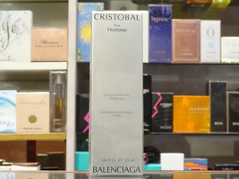 Cristobal pour Homme Balenciaga Shower Gel 200ml - Vintage very rare  - £72.25 GBP