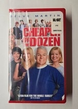 Cheaper by the Dozen (VHS, 2004, Clamshell) Steve Martin - £7.92 GBP