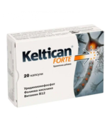 4 PACK Keltikan Forte for low back pain x20 capsules - $2,980.21 MXN