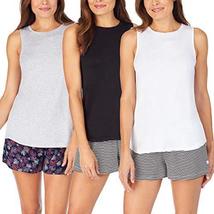 Jane and Bleecker Womens 3 Pack Lounge Tank Top - £14.94 GBP