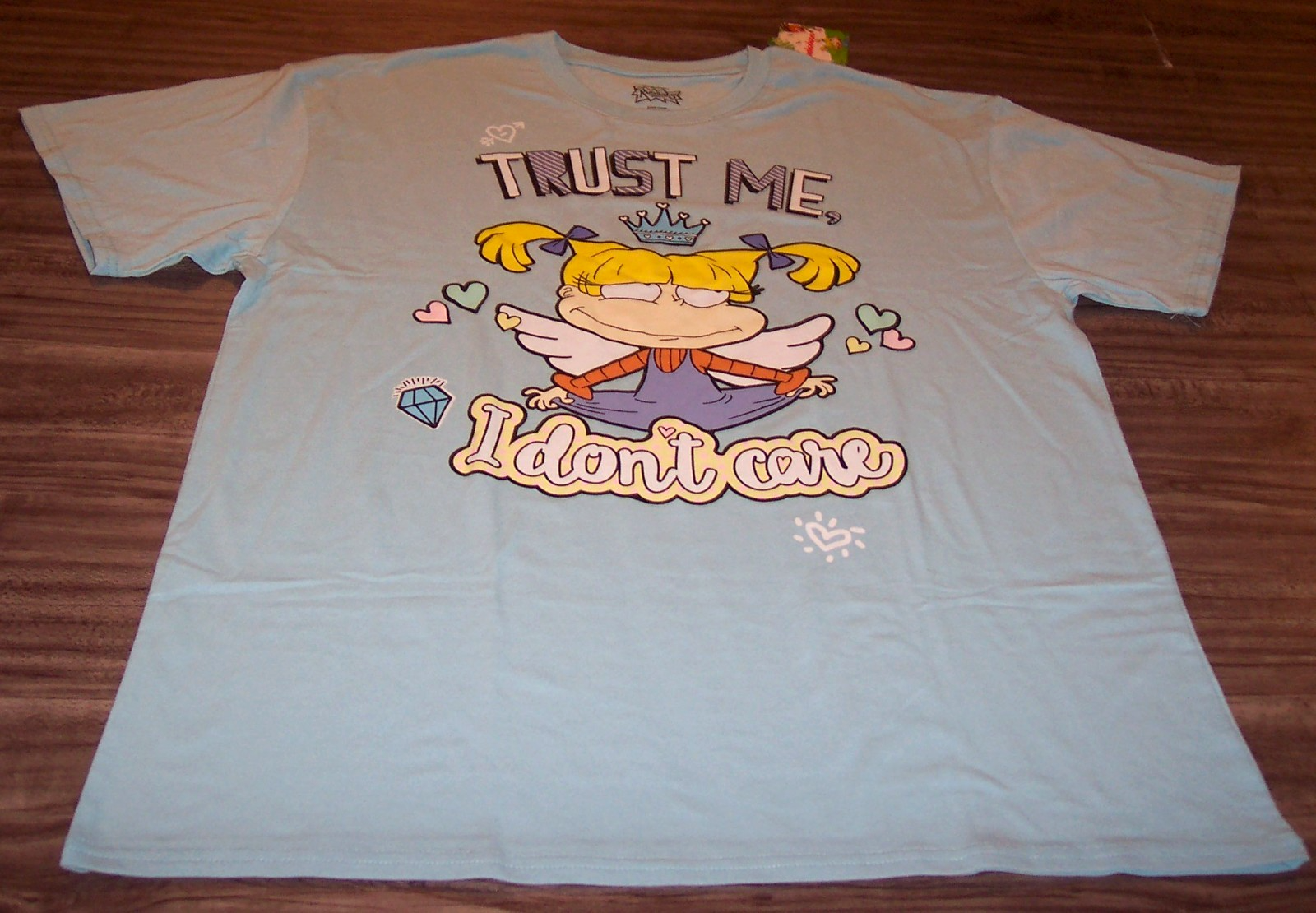 Nickelodeon Rugrats ANGELICA Trust Me I Don't Care T-Shirt MENS XL NEW w/ TAG Item image 2