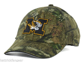 Missouri Tigers Mizzou OC Sports Mossy Oak Camo Slam NCAA Adjustable Cap Hat - £14.94 GBP