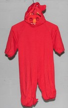 Homemade Devil Halloween Costume Toddler 1T-2T Red Suit, Hood &amp; Mask - $20.00