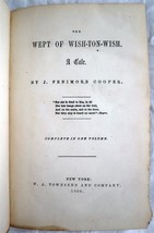 J Fenimoore Cooper Wept Of Wish-Ton-Wish 1860 Edition Vgc - £41.00 GBP