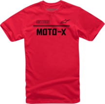 Alpinestars Mens Moto X T-Shirt Tee Shirt Red/Black Medium - £19.83 GBP