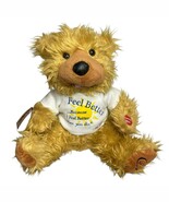 PBC NOAH BENSHEA Feel Better TALKING Animated Plush Stuffed Teddy BEAR w... - €25,69 EUR