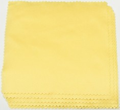 5PCs Microfiber Yellow Cleaning Cloth Wipes /Eyeglass Sunglasses Phone C... - £3.88 GBP