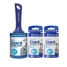 Evercare Giant Lint Roller, Extra Large Sheets - 60 Sheet with 2 Refills  - £36.95 GBP