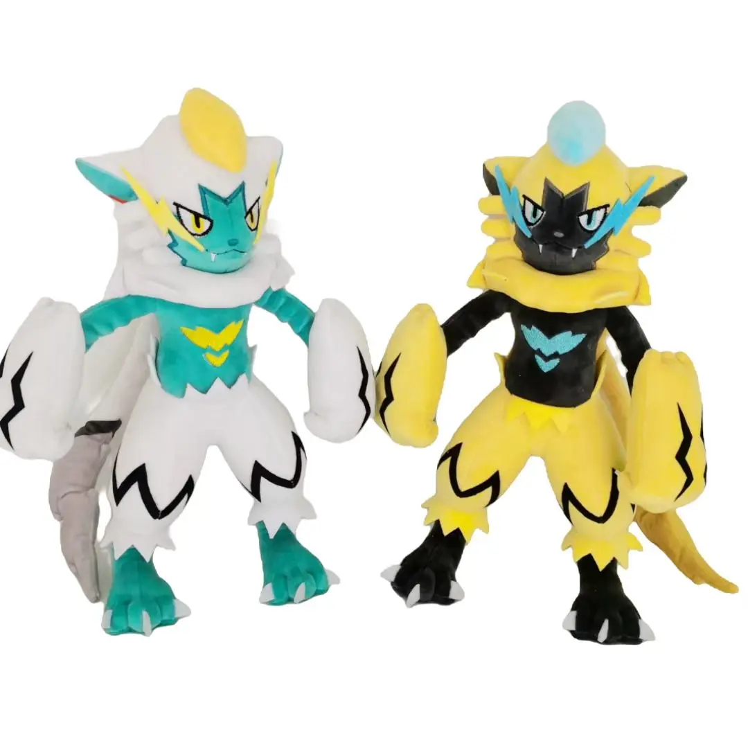 New White Zeraora Plush Toys Mythical Pokemon Peluche Stuffed Doll Collection - $22.46+