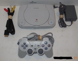 Sony Playstation PSOne Video Game Console System Complete SCPH-101 - $98.01
