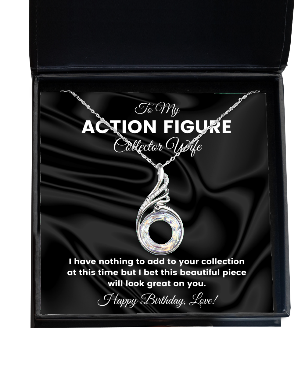 Primary image for Action Figure Collector Wife Necklace Birthday Gifts - Phoenix Pendant Jewelry 
