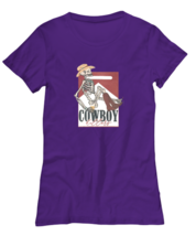 Funny TShirt Cowboy Killers Purple-W-Tee  - £18.15 GBP