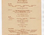 Pennsylvania Railroad Menu New York World&#39;s Fair 1939 Golden Gate Exposi... - £61.71 GBP