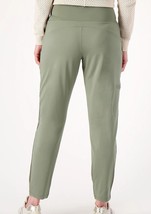 Zuda Tall Z-Move Agave Green Cropped Pants with Pockets Size Medium Tall - £39.13 GBP